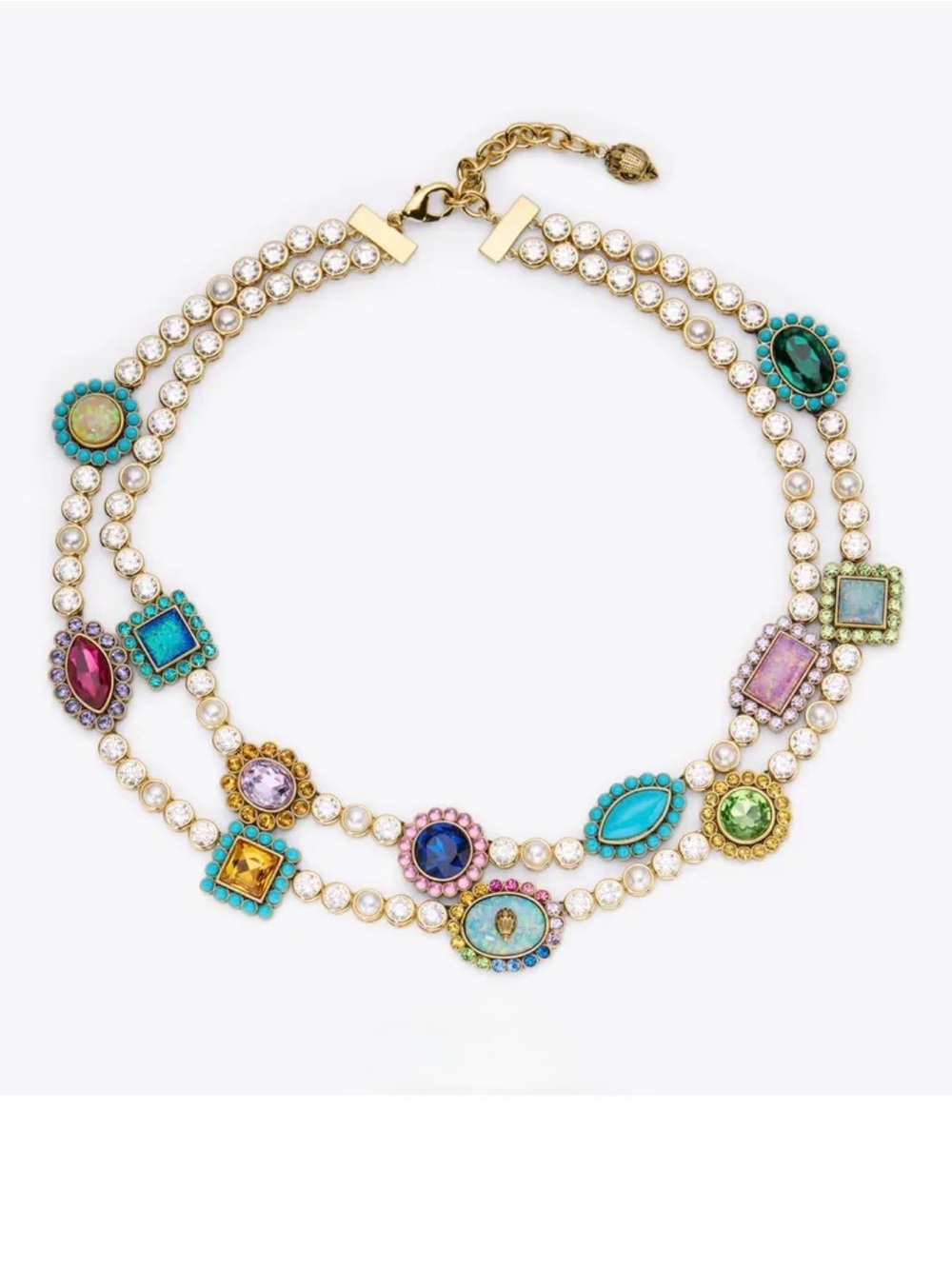 KURT GEIGER LONDON REGENCY GEM NECKLACE MULTICOLOR